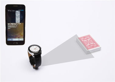 Lederner klassischer Uhr-Schürhaken-Scanner mit Kamera für Überprüfungsstrichkode-Karten