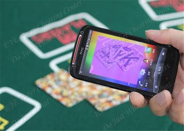 Intelligentes Mobiltelefon HTC mit Überwachungsanlage für zurück signifikante Karten