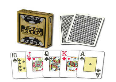 Schürhaken, der signifikantes Plastik Copag Texas Holdem Spielkarte-100% betrügt