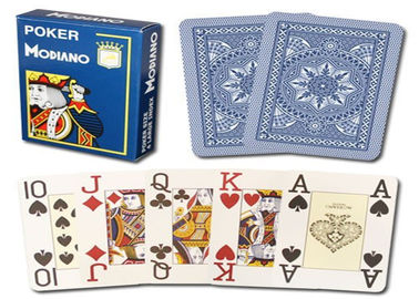 Signifikante Spielkarten Glücksspiel-Betrüger Modiano Cristallo, wasserdichte Betrüger-Karten