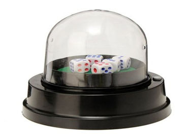 Schwarze elektrische Schüttel-Apparatplastikschale für Kasino-Würfel-spielenden Betrüger mit Fernbedienung
