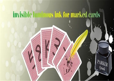Leuchtende Spielkarte-unsichtbare Tinte mit einem Markierungs-Stift für die Herstellung von markierten Plattformen