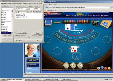 PC-Schürhaken-Analyse-Software für Betrugblackjack-Pokerspiel
